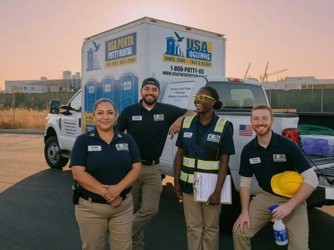 Portable Toilet Rental company in Knickerbocker, TX