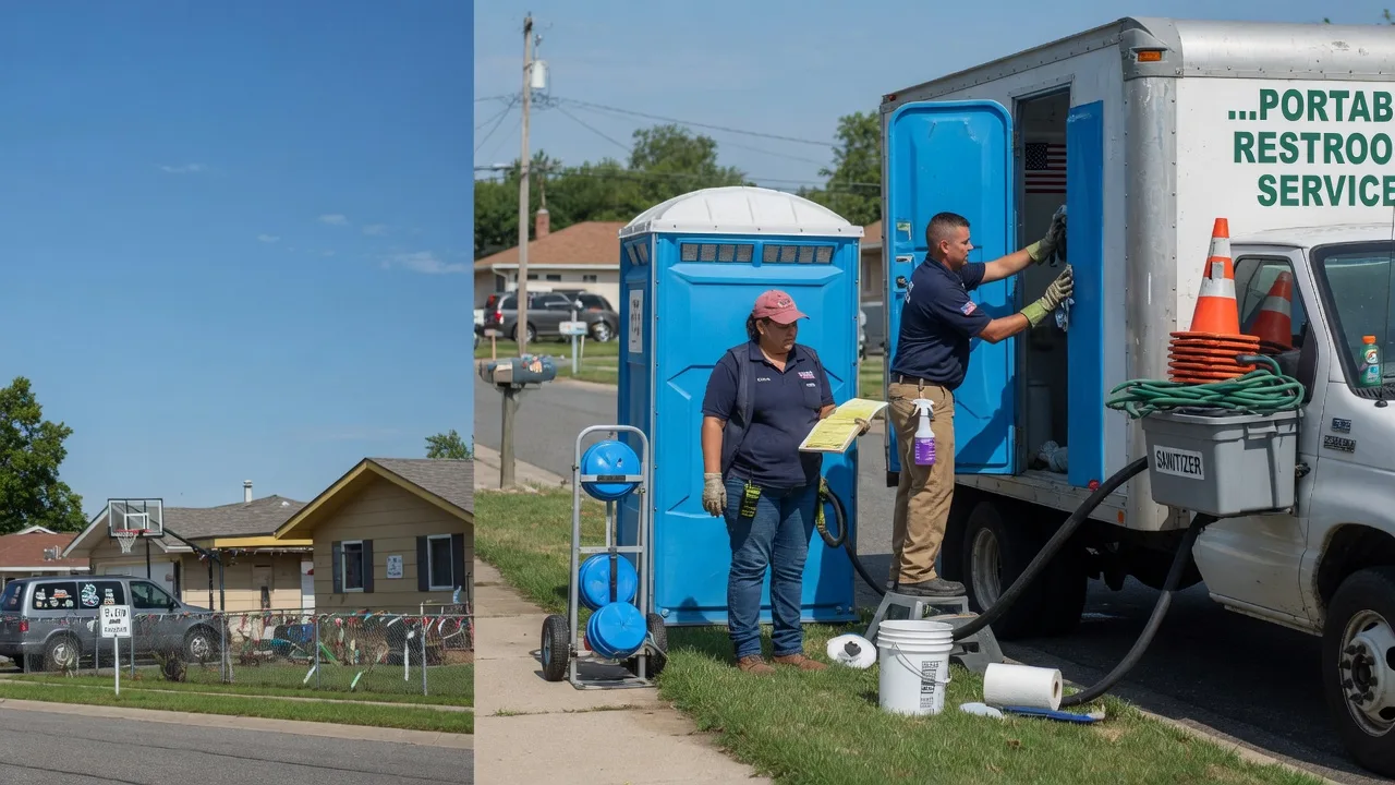 Portable Toilet Rental in Knickerbocker, TX near me